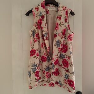 Daniel Rainn Floral Print Blazer